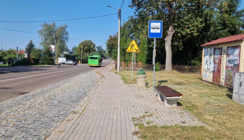 Przystanek na ul. Filipowskiej, fot. Areta Topornicka