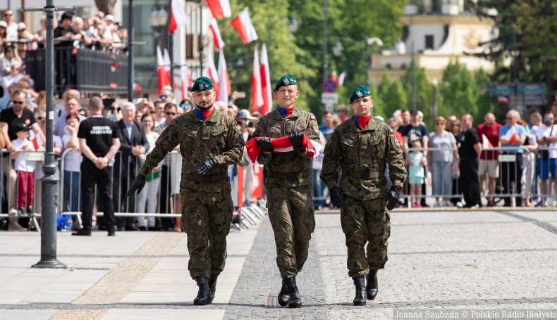 233. rocznica uchwalenia Konstytucji 3 Maja - uroczystości w Białymstoku, fot. Joanna Szubzda