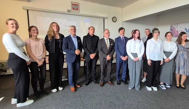 Program stypendialny jest kierowany do wyróżniających się uczniów szkół zawodowych woj. podlaskiego, 10.09.2025, fot. Iza Kosakowska