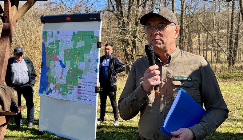Spotkanie w sprawie wycinek w Suwalskim Parku Krajobrazowym, 4.04.2025, fot. Anna Auron-Wasilewska