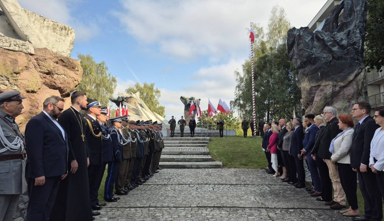 Rocznica wybuchu II Wojny Światowej w Białymstoku, 1.09.2025, fot. Ryszard Minko