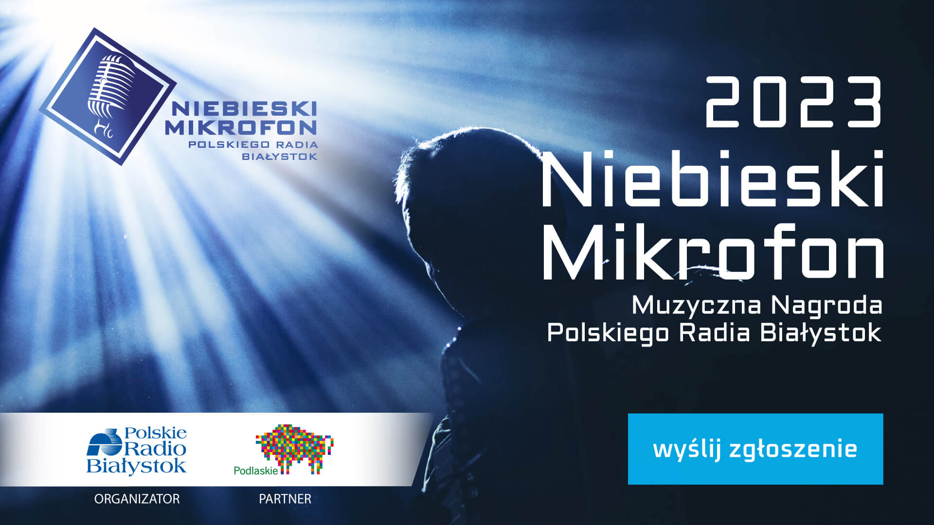 Niebieski Mikrofon