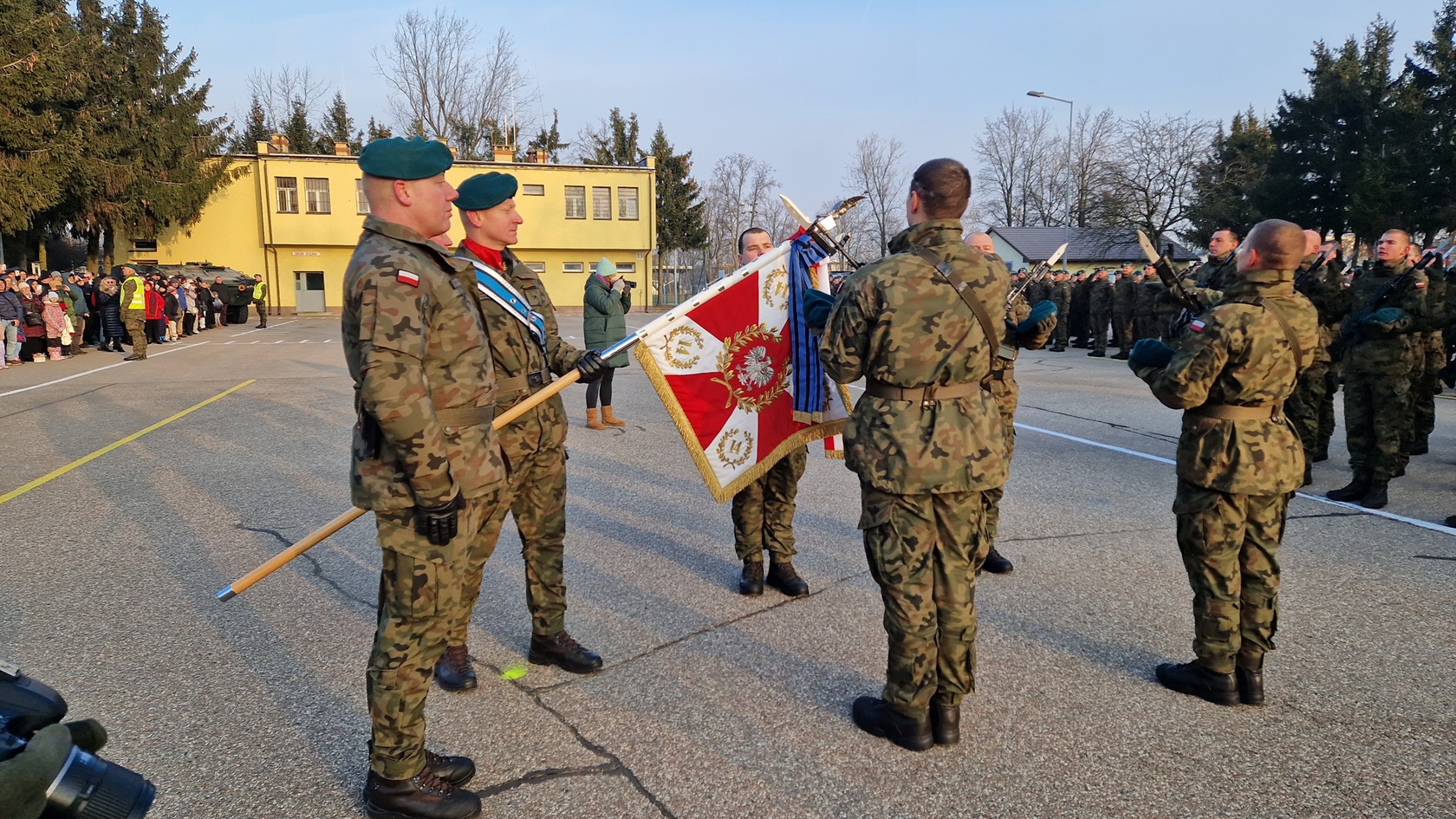 Przysięga wojskowa w Suwałkach, 14.12.2024, fot. Areta Topornicka