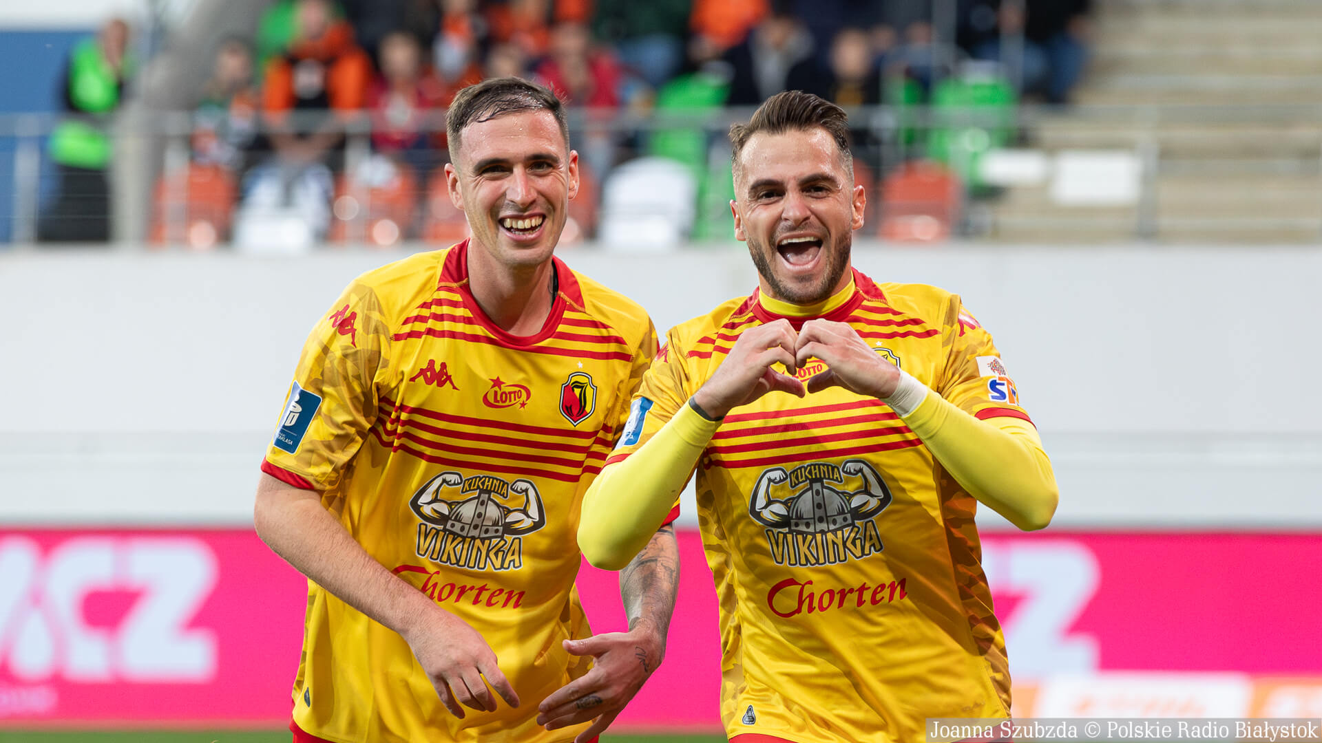 Zagłębie Lubin - Jagiellonia Białystok, 19.10.2024, fot. Joanna Szubzda